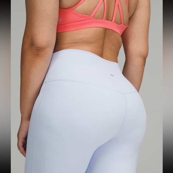 Lululemon pastel blue align high rise leggings size 4 (double lined) - Picture 4 of 7
